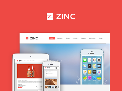 Zinc - Multi-purpose theme medical medicine photography restaurant web shop shopping travel travel website woocommerce wordpress theme zinc zinc theme