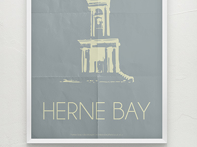 Poster Design, Herne Bay herne bay kent poster vectorart