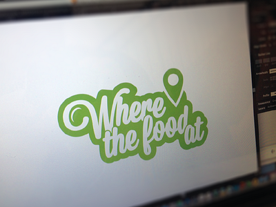 Where The Food At - Hack4Reno 2013 hack4reno hackathon identity kevin jones kps3 logo reno