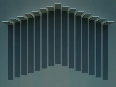 Loooong Shadows photoshop softimage