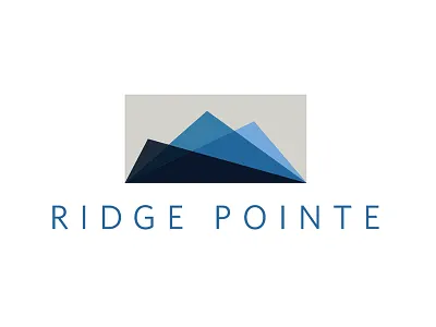 Ridge Pointe Logo comp identity logo modern poly