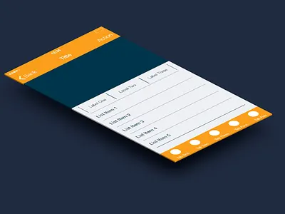 UI app design mockup screen ui user interface website