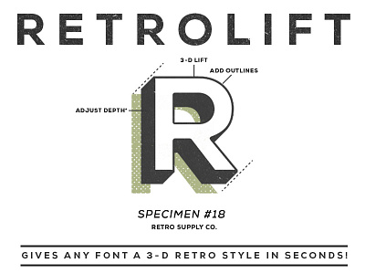 Retrolift Photoshop Actions 3 d photoshop actions retro retrolift