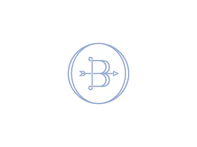 B b bow and arrow icon lens logo logodesign luke lukedesign mark photography symbol wedding