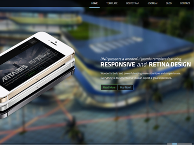 Antares Update antares dnp theme joomla template