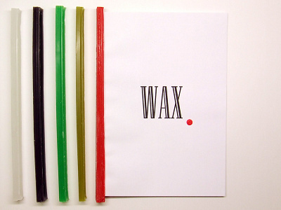 WAX costume design graphic design