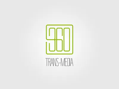 360Trans-Media branding identity logo