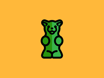 Gummy Bear bear gummy icon illustration