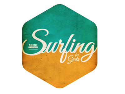 Surfing for Girls Masthead graphic design logo surf timmy woolley