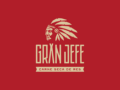 Gran Jefe Branding branding design illustration logo logotype vector