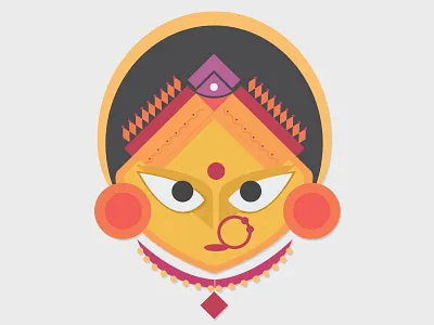 DURGA durga flat navratra practice