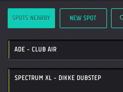 Festival/Club app check in club colourfull compete dance dark festival