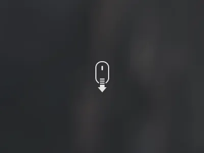 Scroll Down Icon icon icons logo scroll scroll down ui ux web design