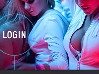 Festival/Club app check in club colourfull compete dance dark festival