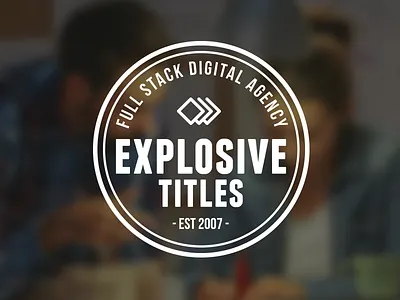 New Logo branding circle logo round vintage