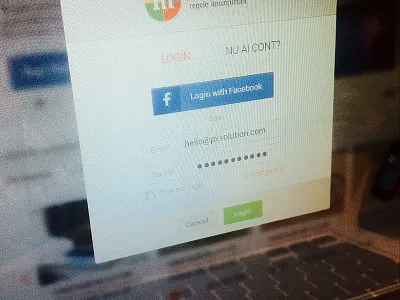 Simple Login Form form log in login logo pass user