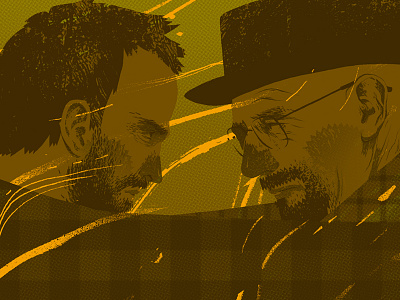 Breaking Bad breaking bad drawing illustration jesse pinkman portrait walter white
