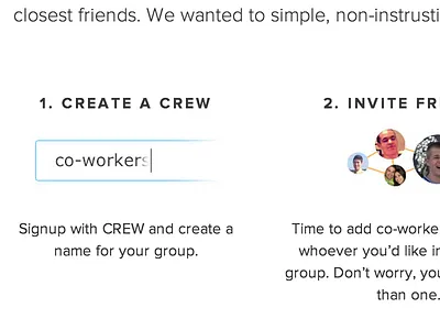 Homepage Steps faces homepage landing light page steps typing web white