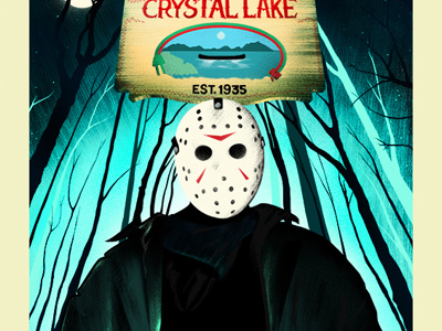 Jason 13 friday the 13th jason movie poster