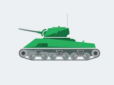 Tank army military tank vector