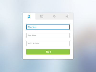 Registration Template - PSD breadcrumbs flat design form psd registeration sign up sign up process steps template web form