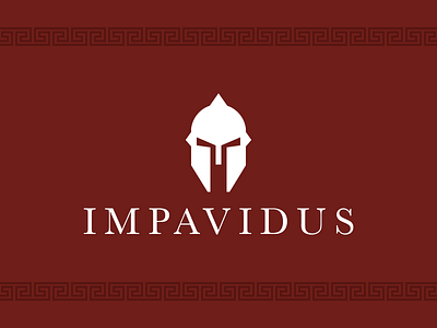 Impavidus Logo helmet logo roman sparta