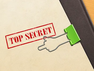 Paper Clip Concept concept design document folder paper paperclip photoshop secret table texture topsecret