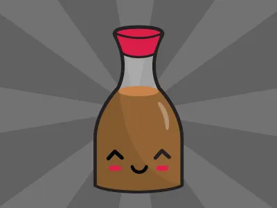 Soysauce cute japanese jar kawaii sauce soy soysauce