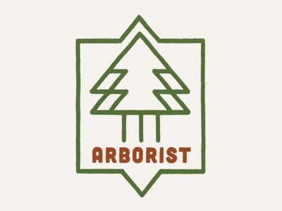 Arborist arborist camp patch canadiana identity logo nature outdoors trees