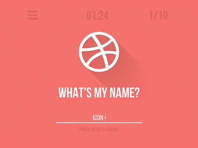 Font Awesome Pro flat flat design font font awesome game icon icon font interface long shadow minimalism quiz ui