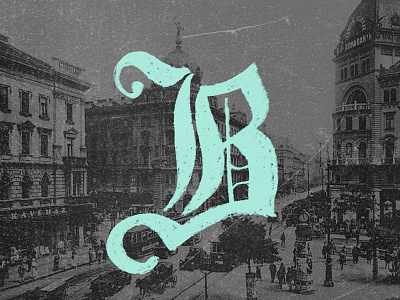 Budapest budapest chalk goth hungary lettering typography