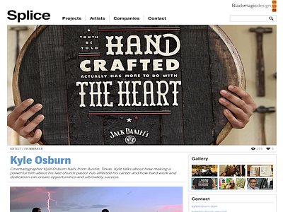 Splice Community cinematography film video video edting video production