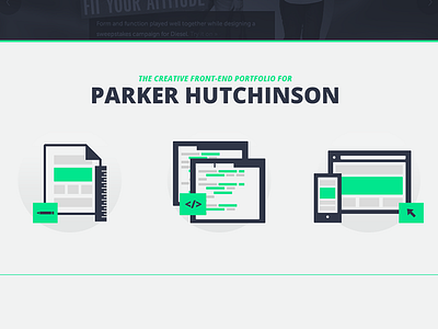 some new icon work for my personal site. blue flat green grey icon icons layout neon trendy web white