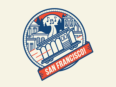 Tunein SF Outside Lands shirt festival music outside lands radio san francisco sf sounds trolley tshirt tunein