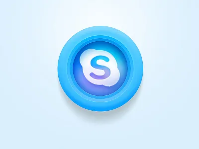Skype design icon skype