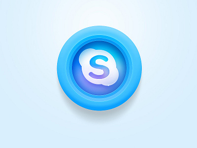 Skype design icon skype