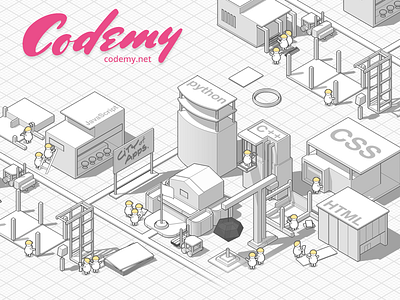 city of apps isometric