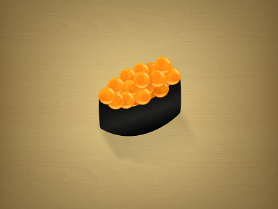 Ikura ikura illustration roe salmon roe sushi