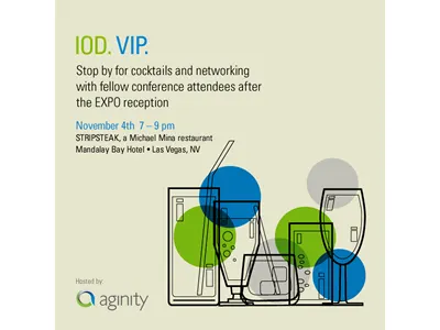 cocktail networking invite circles flat glass illustration invite