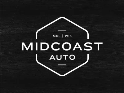Midcoast Logo auto logo typography
