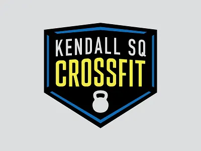 Kendall Sq Crossfit crossfit gym logo shield