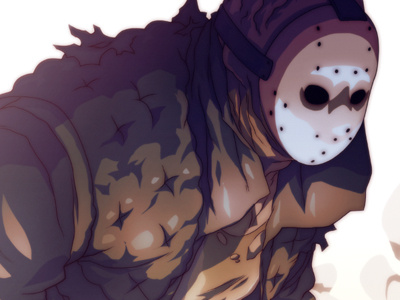 Halloween Countdown #3: Jason friday 13th illustration jason october