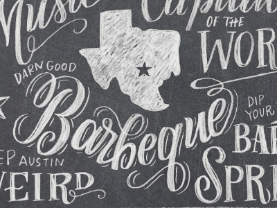 Fun Self Project austin chalk chalk lettering chalkboard hand lettering