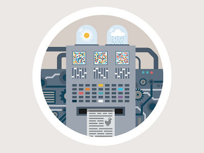 Climate Machine – Infograpic animation animation climate change flat design illustration infographic kurzgesagt machine science