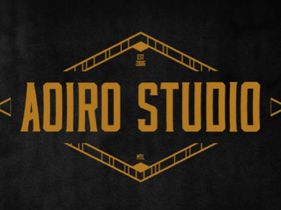 Aoiro Studio Front Vinyl Sticker aoiro studio illustrator photoshop sticker studio vinyl