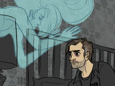 A ghost ghost monstermonth