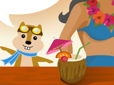 Hipmunk mai tai