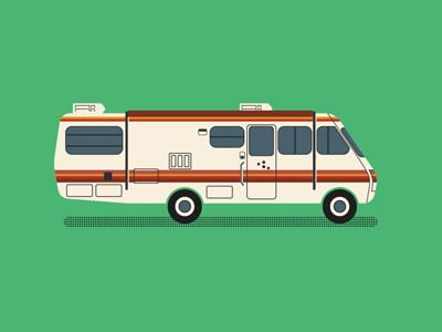 Breaking Bad RV bb breakingbad heisenberg illustration rv walterwhite