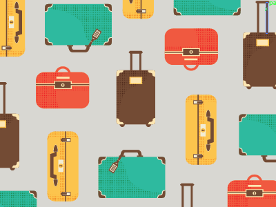 Some Suitcases bon voyage suitcase travel