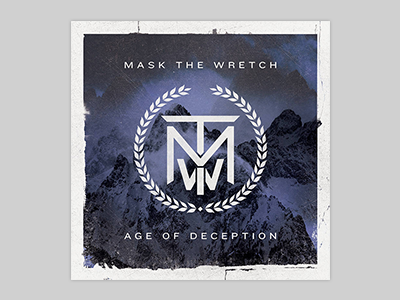 MTW Album Artwork album art cd crest logo monogram music stamp texture typography